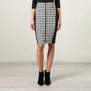 Michael Kors Houndstooth Skirt
